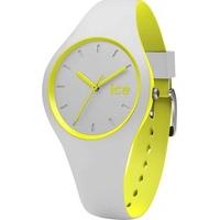 Ice-Watch Ladies Ice Duo Grey Yellow Strap Watch DUO.GYW.S.S.16