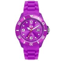 ice watch ladies purple rubber strap watch sipess12