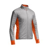 Icebreaker Men\'s Helix LS Zip Fossil / Spark