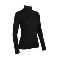 Icebreaker Oasis Long Sleeve Half Zip Women black