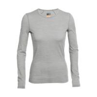 Icebreaker Oasis Long Sleeve Crewe Women blizzard heather