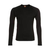 icebreaker oasis long sleeve crewe men black