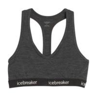 Icebreaker Sprite Racerback Bra (103020) jet heather / black