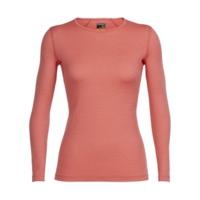 icebreaker oasis long sleeve crewe women tulip