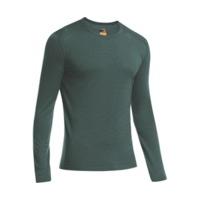 icebreaker oasis long sleeve crewe men nori heather