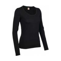 Icebreaker Oasis Long Sleeve Scoop black