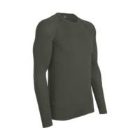 Icebreaker Everyday Long Sleeve Crewe Men cargo green