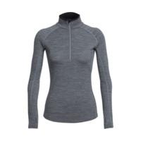 icebreaker bodyfitzone zone long sleeve half zip women gritstone heath ...