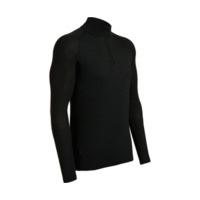 Icebreaker Everyday Long Sleeve Half Zip Men black