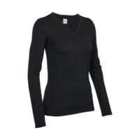 Icebreaker Oasis Long Sleeve Henley black