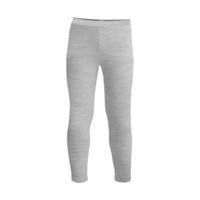 icebreaker oasis leggings kids blizzard heather white