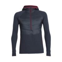 Icebreaker Ellipse Long Sleeve Half Zip Hood Men