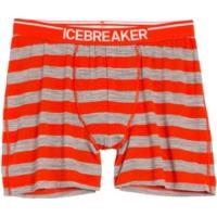 icebreaker anatomica boxers stripe 103120 molten metro heather