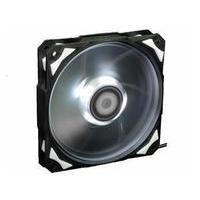 id cooling white led lighting pwm 120mm fan