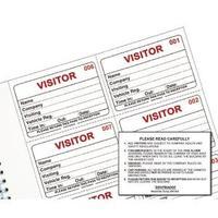 Identibadge System Visitors Book Refill IBRSYS300 Pack of 300