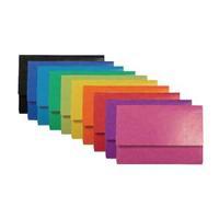 iderama pocket wallet foolscap assorted 6500z