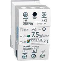 Idec PS5R-A12 DIN Rail Power Supply, PFC, 12Vdc 0.63A 7.5W, 1-Phase