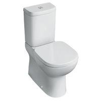 Ideal Standard Kyomi Contemporary Back to Wall Close-Coupled Toilet with Soft Close Seat