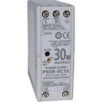 Idec PS5R-SC24 Slim Line DIN Rail Power Supply 24Vdc 1.25A 30W, 1-Phase