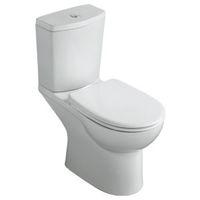 Ideal Standard Vue Modern Close-Coupled Toilet with Soft Close Seat