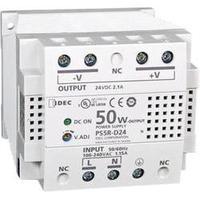 Idec PS5R-D24 DIN Rail Power Supply, PFC, 24Vdc 2.1A 50W, 1-Phase