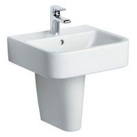 ideal standard kyomi square pedestal basin