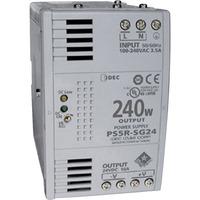 Idec PS5R-SG24 Slim Line DIN Rail Power Supply 24VDC 10A 240W 1-Phase