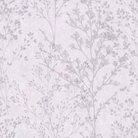 Ideco Home Meadow Garden Wisteria Blossom Wallpaper