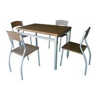 Ideal Furniture Devon 110cm Dining Table with 4 Chairs