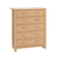 Ideal Furniture Oakland 5 Drawer Chest