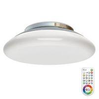 Idual Volta Chrome Effect Ceiling Light with Remote
