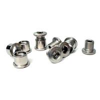 id cr mo single chainring bolts silver