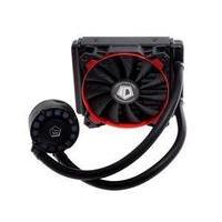 id cooling frostflow 120l aio cpu cooler red amdintel