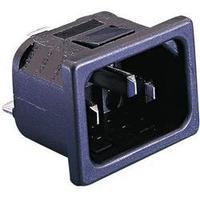 IEC connector C14 ATT.LOV.SERIES_POWERCONNECTORS PX Plug, vertical mount Total number of pins: 2 + PE 10 A Black Bulgin