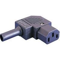 IEC connector C13 ATT.LOV.SERIES_POWERCONNECTORS PX Socket, right angle Total number of pins: 2 + PE 10 A Black Bulgin