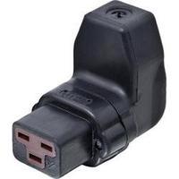 IEC connector C19 ATT.LOV.SERIES_POWERCONNECTORS 444 Socket, right angle Total number of pins: 2 + PE 16 A Black Kalthof