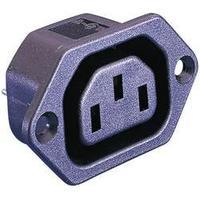 IEC connector C13 ATT.LOV.SERIES_POWERCONNECTORS PX Socket, vertical vertical Total number of pins: 2 + PE 10 A Black Bu