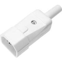 IEC connector C14 ATT.LOV.SERIES_POWERCONNECTORS 749 Plug, straight Total number of pins: 2 + PE 10 A White Kaiser 1 pc