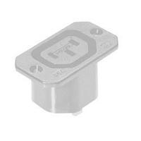 IEC connector C13 ATT.LOV.SERIES_POWERCONNECTORS 796 Socket, vertical vertical Total number of pins: 2 + PE 10 A Grey Ka