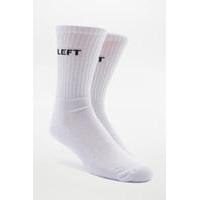 iets frans... Left/Right Sport Socks, WHITE