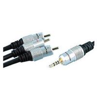 IEC C14 to Cloverleaf C5 Power Cable 0.5m