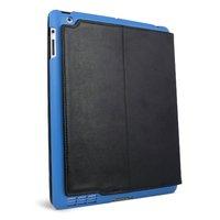 ifrogz summit case for ipad 2 black with blue snap in shell