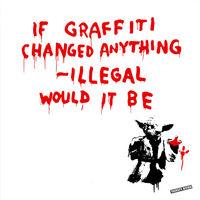 If Graffiti Changed Anything Yoda By Thirsty Bstrd