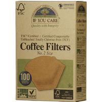 if you care compostable unbleached coffee filters no2 100 filters