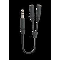 ifrogz audio splitter cable 35mm black