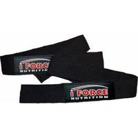 iForce Nutrition Lifting Straps Black