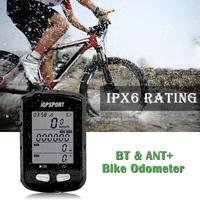 iGPSPORT Rechargeable IPX6 Auto Backlight Screen Wireless BT & ANT+ Bike Cycling Cycle Bicycle GPS Computer Odometer