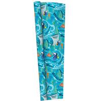 Ig Christmas Gift Wraps 2m X 69cm X 25 Rolls - Finding Dory Holographic