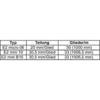 igus 10.025.038.0 E-Kette® Energy Management Chain E2 Mini Series 10 E-Kette® E2 mini series 10