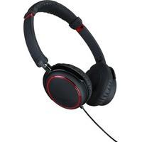 iGo Over Memphis The Ear Headphones with In-Line Microphone and Skype Adapter - Black/Red